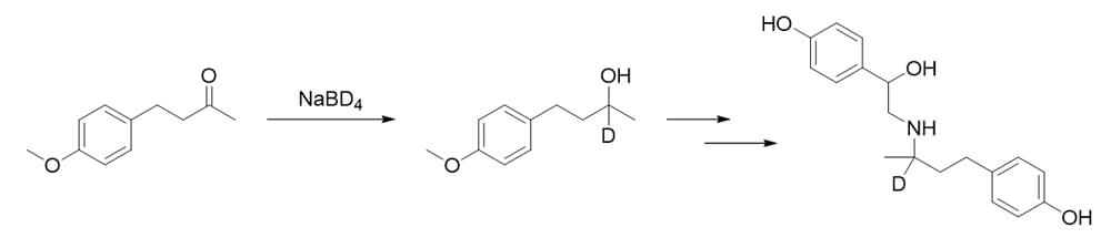 圖8-氘代萊克多巴胺(Ractopamine)的合成.jpg